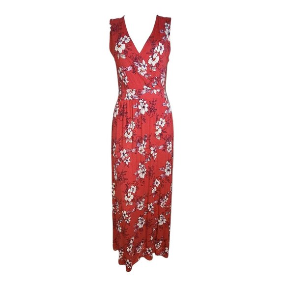 41 Hawthorn Dress Womens Size S Small Red White Stitch Fix Maxi Adelina Soft - Picture 1 of 7